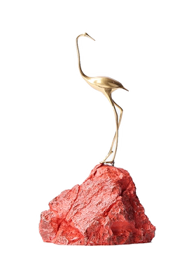 山顶样板间摆件新中式