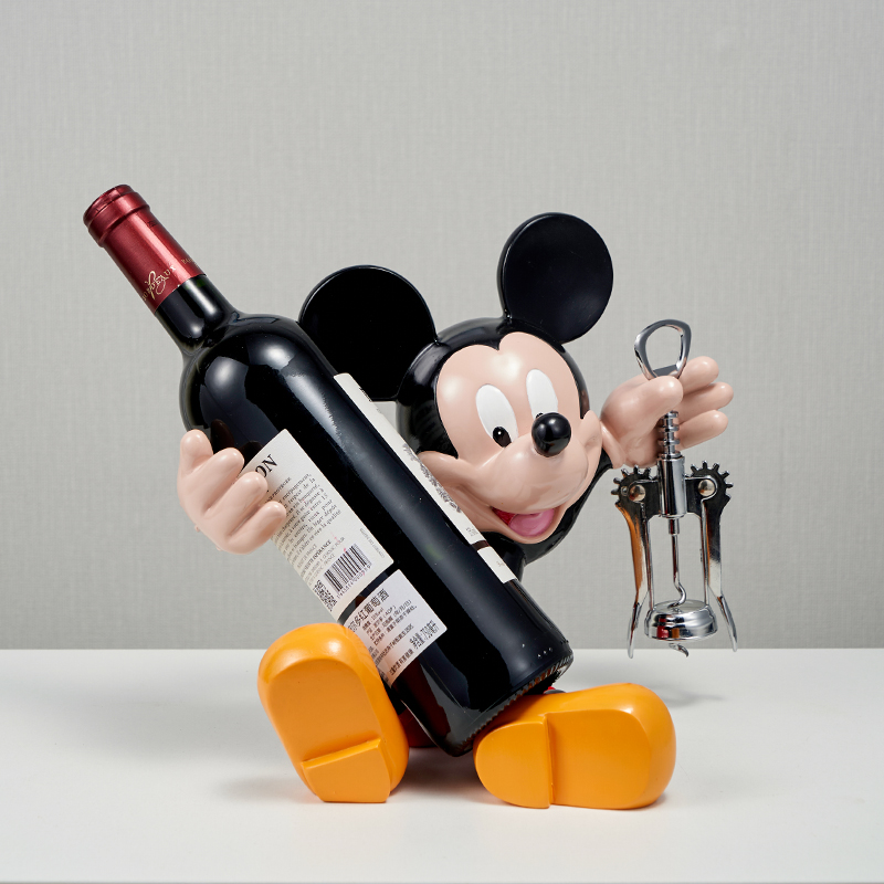 树脂酒架卡通酒柜摆件