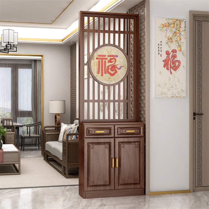 屏风隔断客厅2025新款新中式