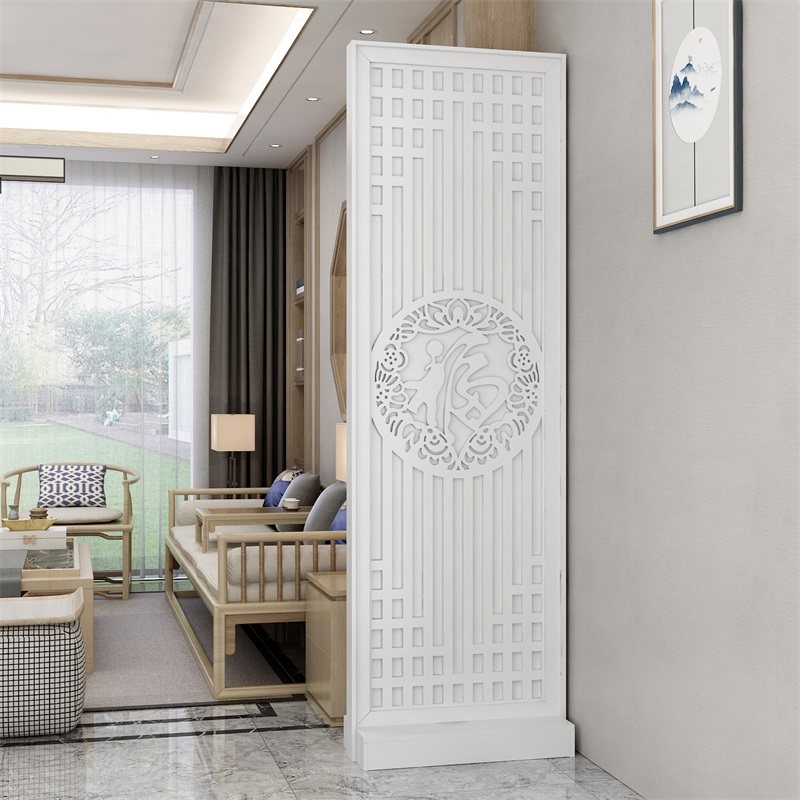 屏风隔断轻奢新中式入户进门玄关简约现代雕花镂空小户型客厅遮挡,住宅家具,座屏,淘宝优惠券,粉丝福利购,淘宝优惠卷