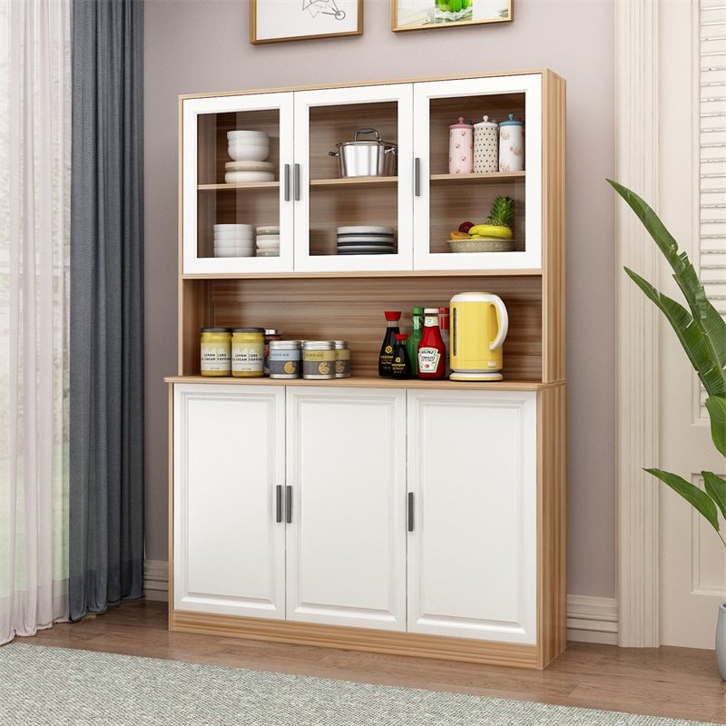 餐边柜碗柜酒柜客厅靠墙茶水柜家用储物收纳简易橱柜厨房卧室柜子