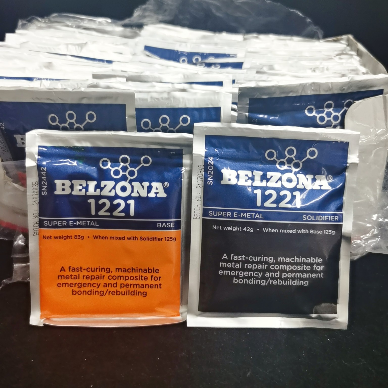 英国贝尔佐纳BELZONA 1221工业修补125g超级E金属紧急快速修补剂