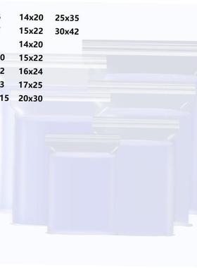 Zip Lock Plastic Bags Transparent Packaging Poly Ziplock Bag