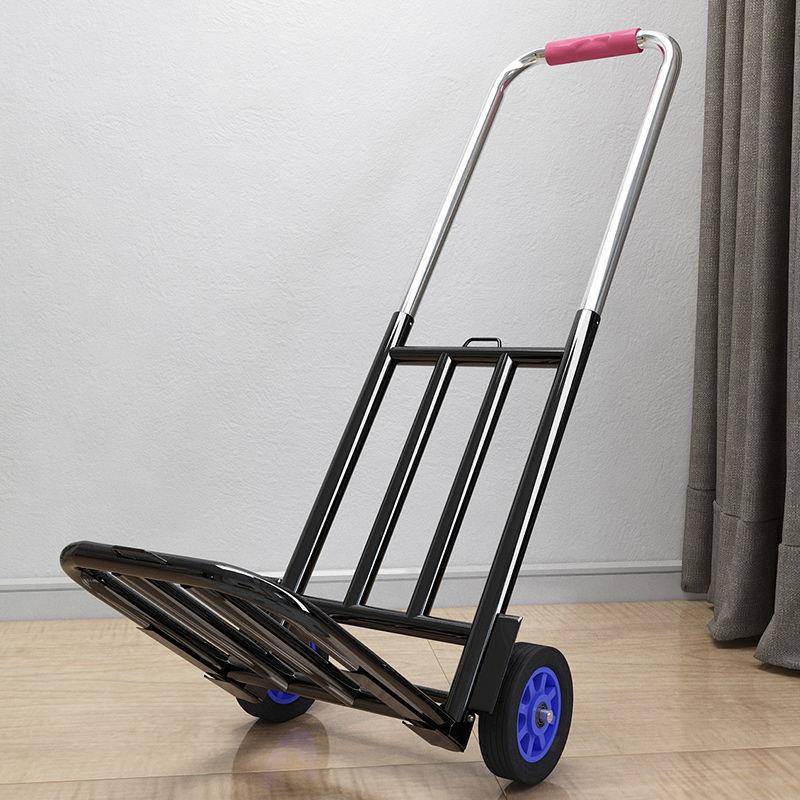 Fold hand cart shopp cart carry Trailer trolley