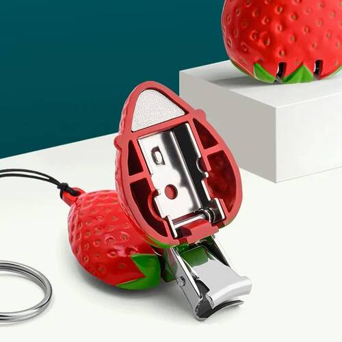Nail Clippers Fruits Strawberries Nail Clippers Folding Nail