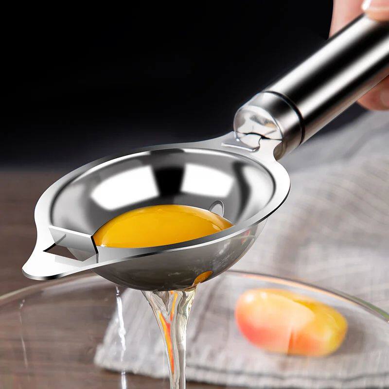 Egg White Separator Stainless Steel Tools Eggs Yolk Filter G
