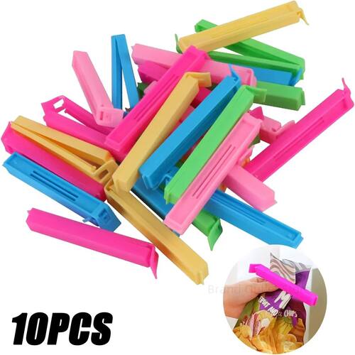 10/20PCS Kitchen Storage Food Snack Seal Sealing Bag Clips S