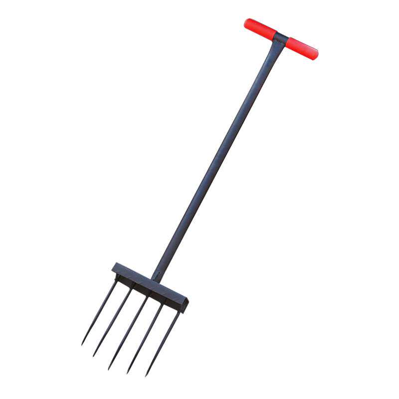 人工翻土神器家用松土耙子种植工具农用开荒翻地钢叉深翻器松土 花香日记