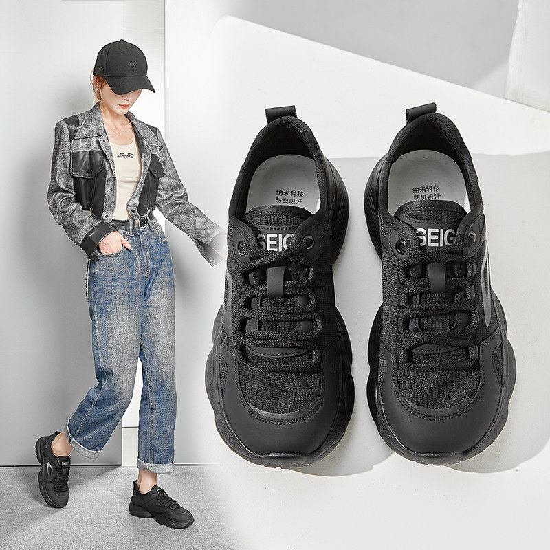 官方品牌店新款香香莉正品舒适透气运动鞋百搭轻便女鞋秋027896