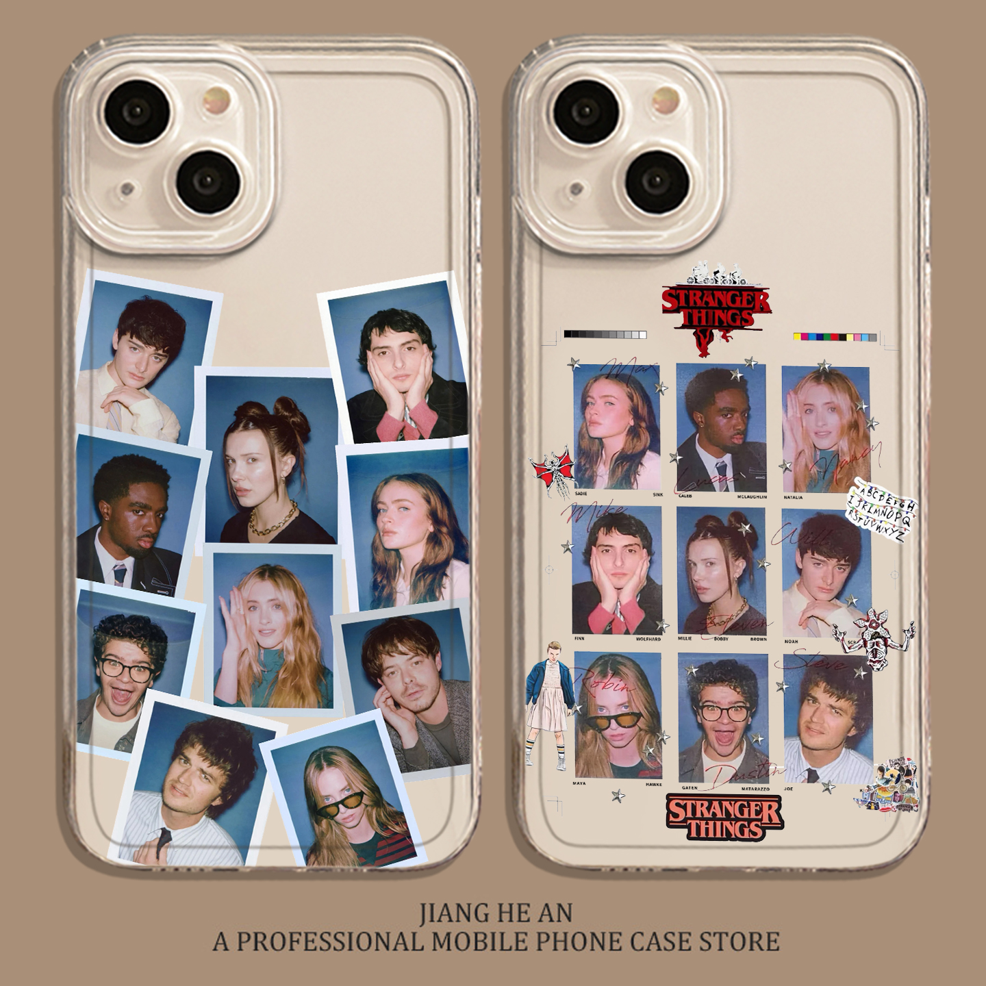 适用华为手机壳怪奇物语