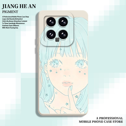适用小米手机壳古早女孩