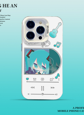 初音未来适用小米17ultra手机壳15动漫14日系max二次元13pro红米k90至尊版k80k70k60k50k40s/12s/note/turbo4