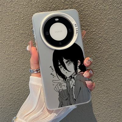 适用荣耀华为手机壳电锯人