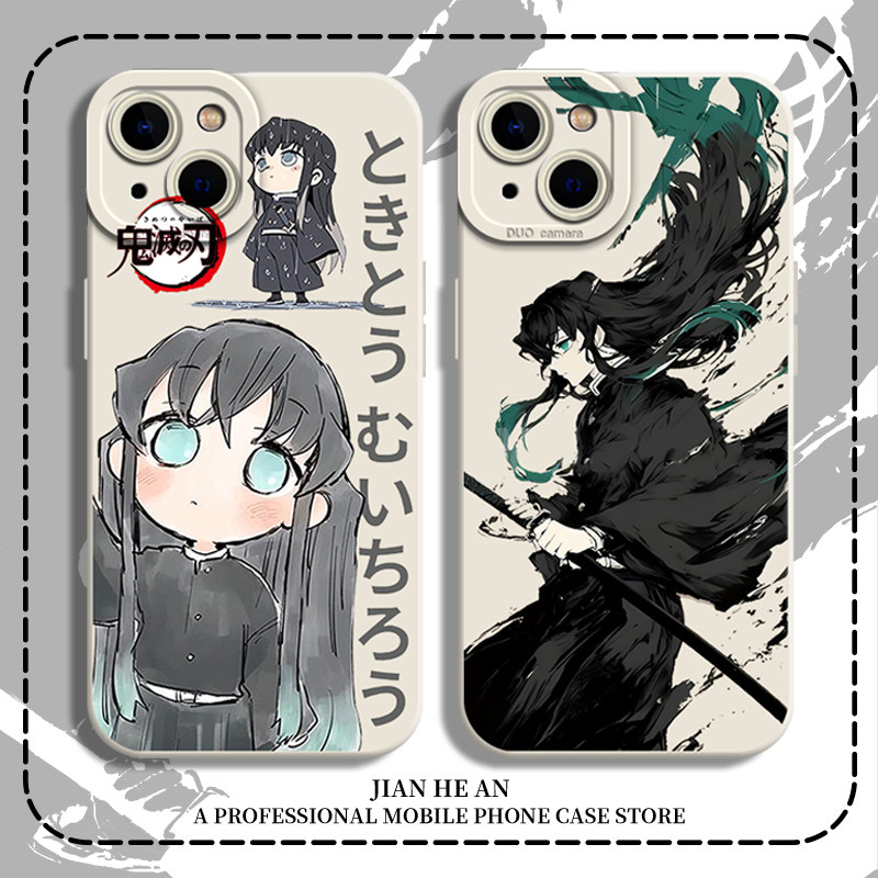 适用苹果手机壳鬼灭之刃