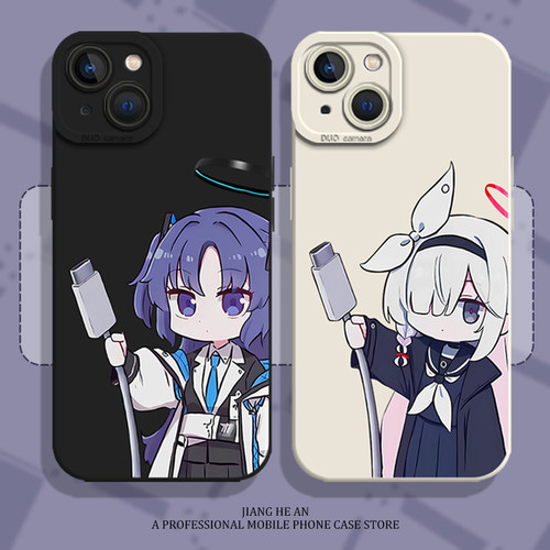 适用OPPO一加手机壳蔚蓝档案