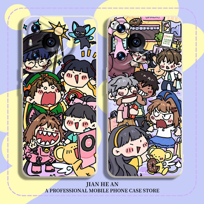 适用华为手机壳抽象小樱