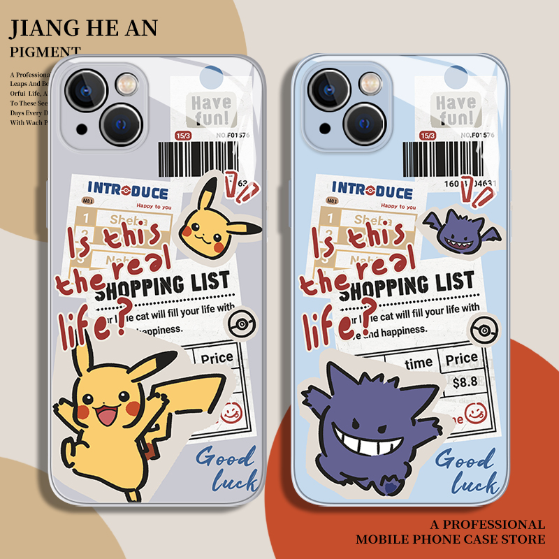 适用小米手机壳报纸宝可梦