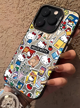 Hellokitty适用小米14ultra手机壳13红米k80至尊版15s潮牌kt猫k70k60k50凯蒂猫12pro新款11/note/17/turbo4女