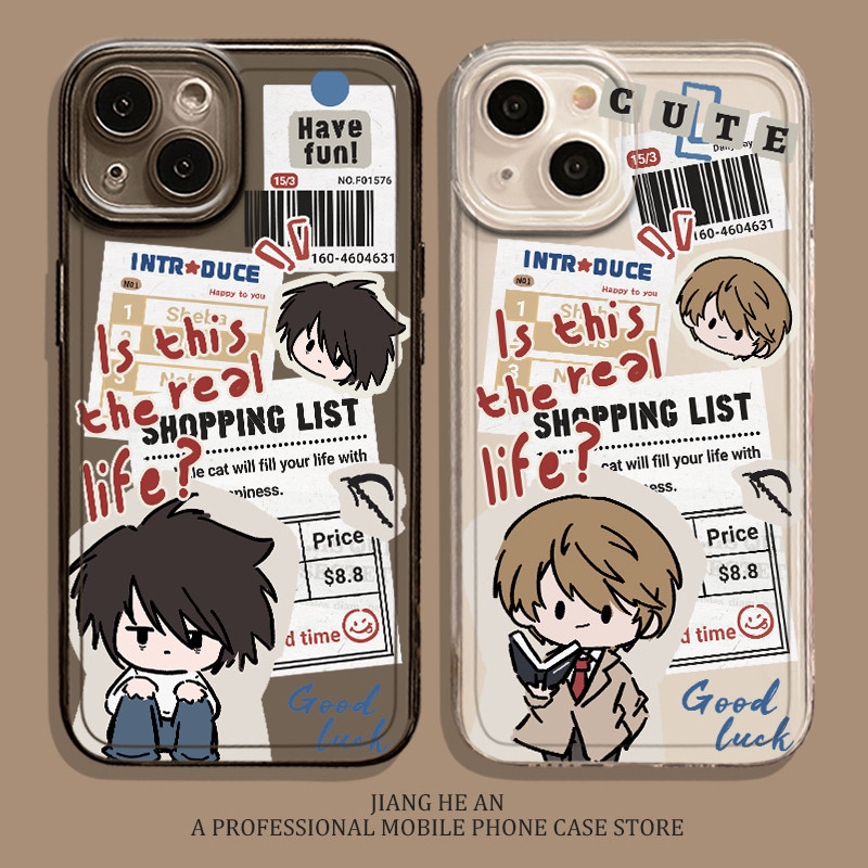 适用苹果手机壳死亡笔记