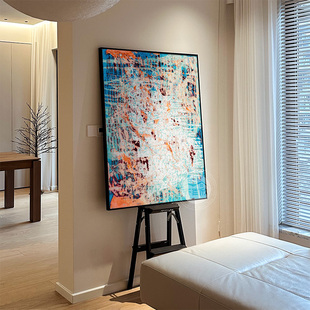 现代艺术潮流抽象客厅装饰画大气高级感入户玄关走廊过道餐厅挂画