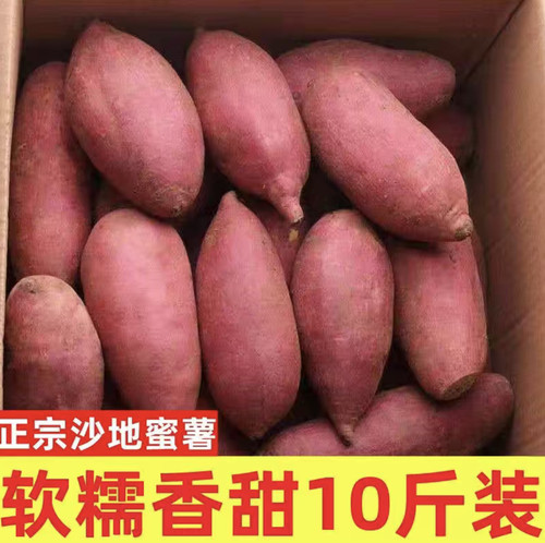 沙地蜜薯红薯9斤糖心红薯红薯新鲜种植烤地瓜农家板栗番薯山芋
