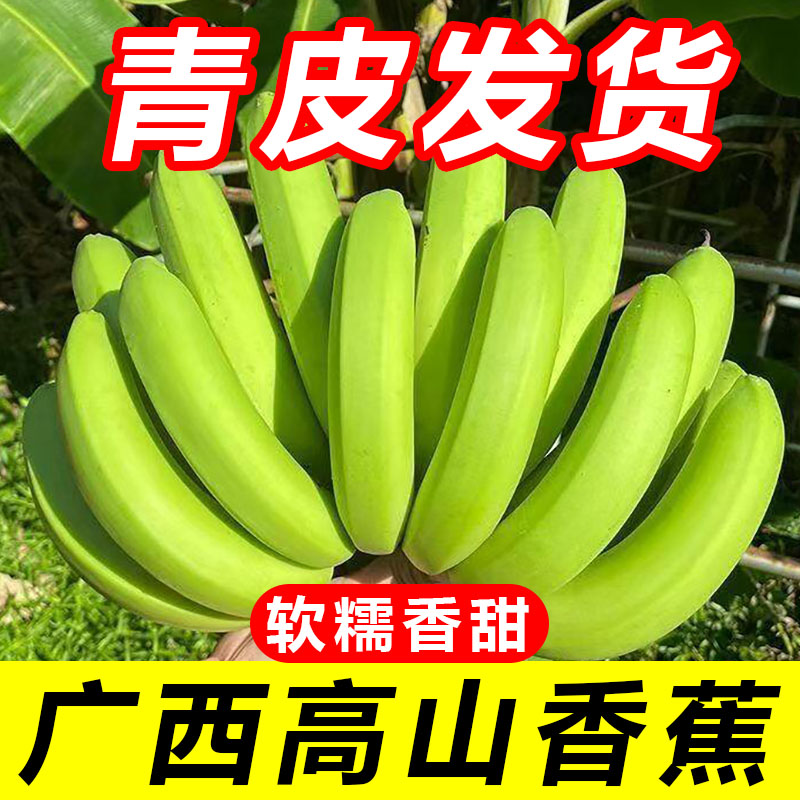 高山甜香蕉5斤整箱自然熟
