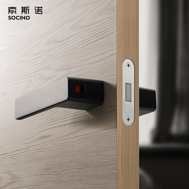 索斯诺意式极简静音门锁生态锁