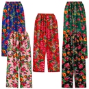 子 演出服二人转表演网红搞笑花裤 东北大花布裤 子民族风舞台九分裤