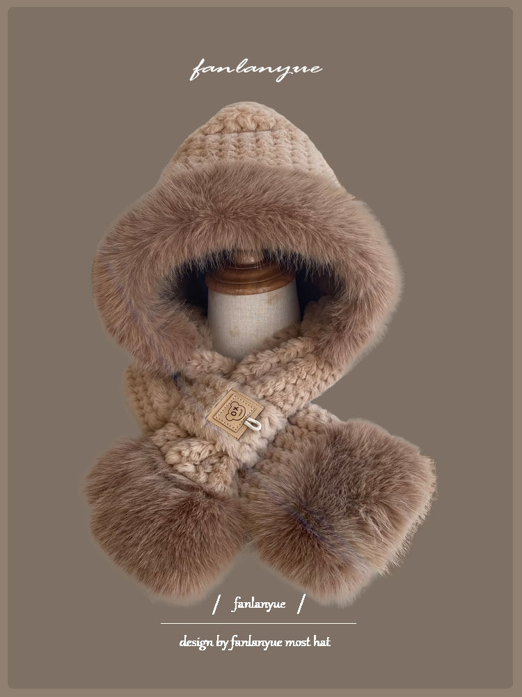 ñ��Ů������ů����������ɫ�ٴ�ë��ñΧ��һ��ñ���������׷�ñ 52.6Ԫ��2��(��26.3Ԫ/��)