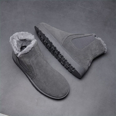 回力1927冬季保暖加绒加厚雪地靴高帮男靴中帮棉靴棉鞋男鞋面包鞋