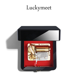 生日礼物 36音阶Pro级烤漆八音盒定制音乐 Luckymeet LUCKYBOX