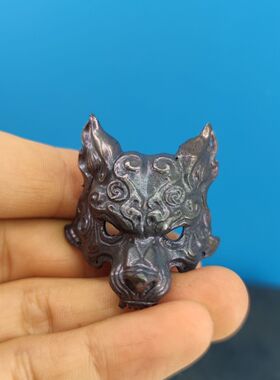 黑神话悟空周边广智凶云兽狼头面具钥匙扣挂件挂书包项链徽章礼物