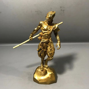 铜黑神话悟空手办摆件游戏天命人齐天大圣铜孙悟空斗战胜佛铜猴子