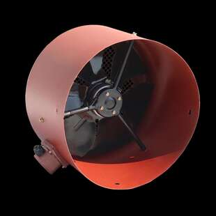 变频电机专用风机散热冷却风扇380v通风机轴流通用调速风机