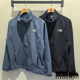 26春夏TheNorthFace北面户外运动防风防泼水可做内胆软壳衣男8JS6