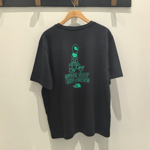 26春夏新款TheNorthFace北面户外休闲印花宽松百搭短袖T恤男8GW0