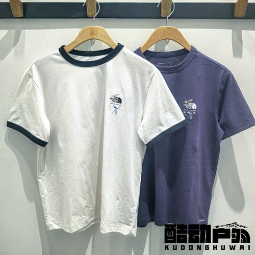 26春夏新款TheNorthFace北面户外运动休闲舒适圆领短袖T恤女8GXB