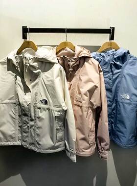 25春夏TheNorthFace北面户外经典款防水运动休闲硬壳冲锋衣女8EYF