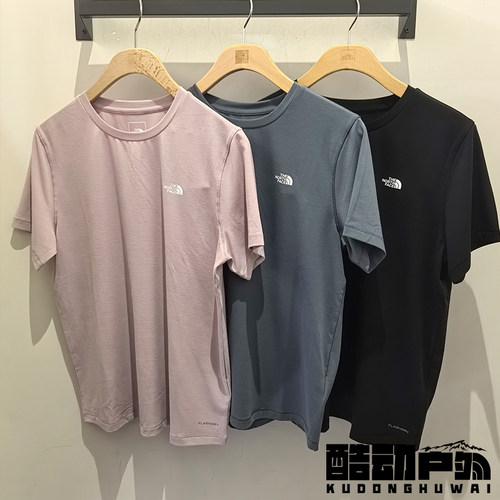 26春夏新款TheNorthFace北面户外运动速干吸湿透气圆领短袖女8EYK
