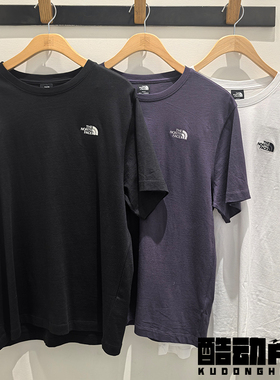 26春新款TheNorthFace北面户外休闲透气棉质短袖T恤男女同款8GWE