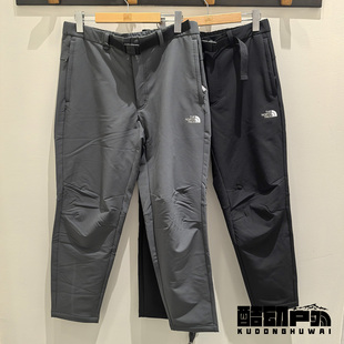 25秋冬TheNorthFace北面户外徒步防风保暖弹力加绒软壳长裤男8DXC