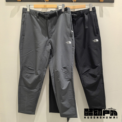 25秋冬TheNorthFace北面户外徒步防风保暖弹力加绒软壳长裤男8DXC