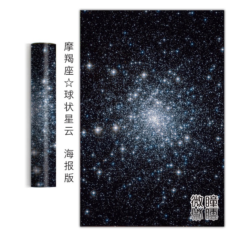 新品摩羯座生日礼物十二星座布海报g星空星云星系装饰