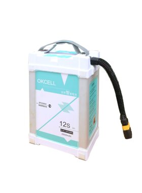 原装Okcell 44.4V 12s无人机电池22000毫安20C智能无人机飞行