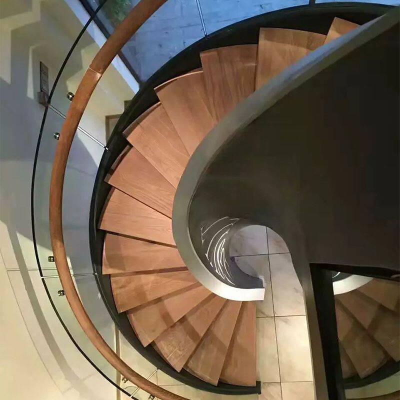 旋转楼梯  厂家直供室内别墅会所酒店钢结构弧形楼梯  加工定制