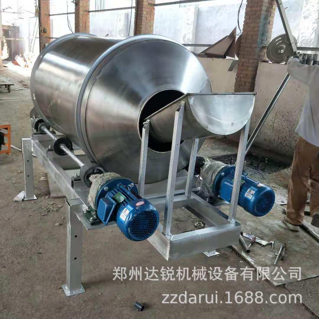 供应滚筒不锈钢搅拌机 不锈钢滚筒食品混合搅拌机 小型电动搅拌机