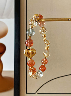 天然水晶圆珠8mm单圈手链女款搭