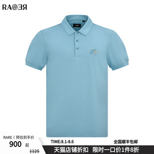 T恤商务翻领短袖 时尚 简约男士 POLO衫 夏季 RARE威雅男装 新款