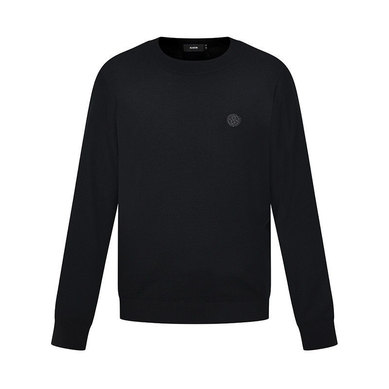 RARE威雅男装秋冬款100%绵羊毛长袖针织衫套头圆领毛衣男士羊毛衫,男装,针织衫/毛衣,淘宝优惠券,粉丝福利购,淘宝优惠卷