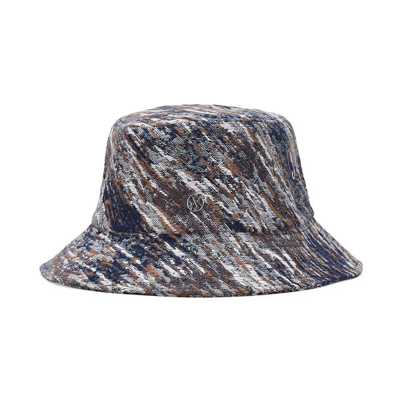 RARE威雅男装 秋冬新款牛仔系列五金标识牛仔渔夫帽